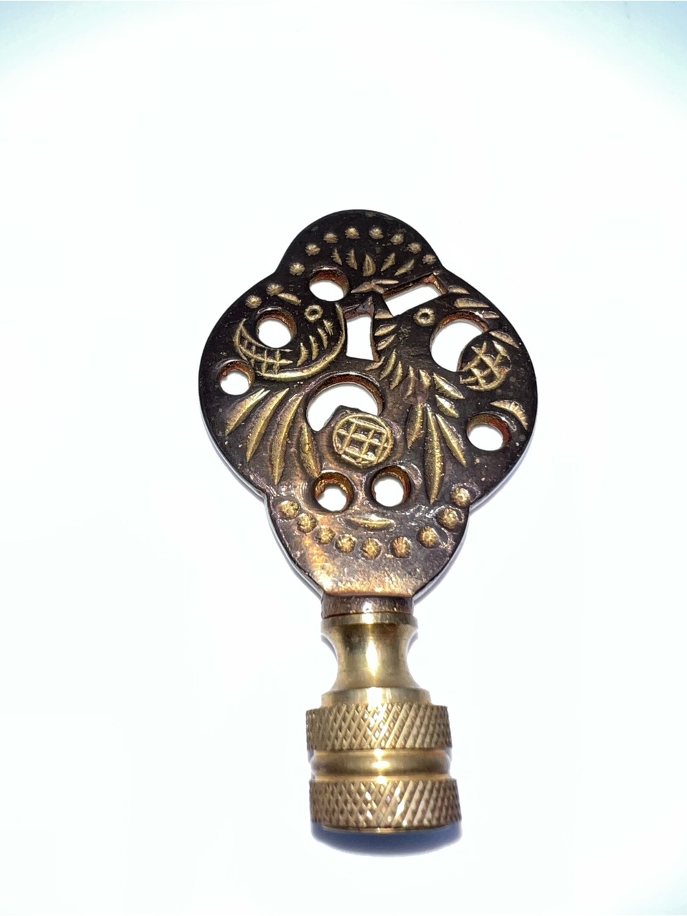 Vintage Brass Finial